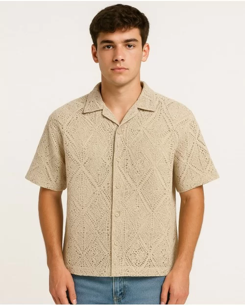 Camisa Crochet