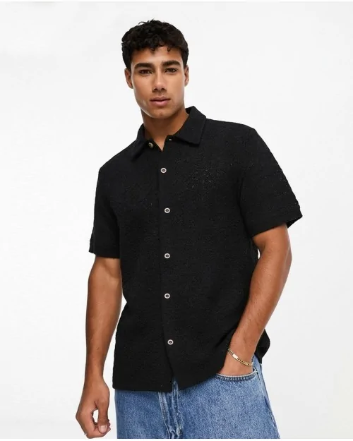Camisa Flames Texture