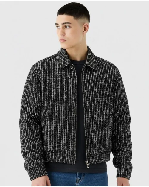 Zip-Up Woven Jacket