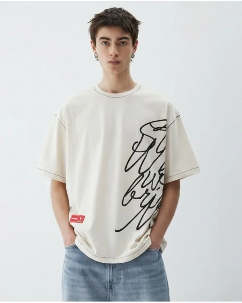 Camiseta Combined Seams