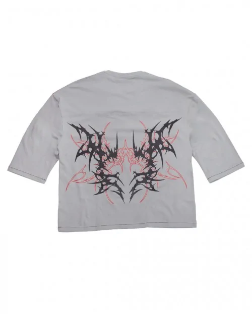 camiseta gothic glitters boxy