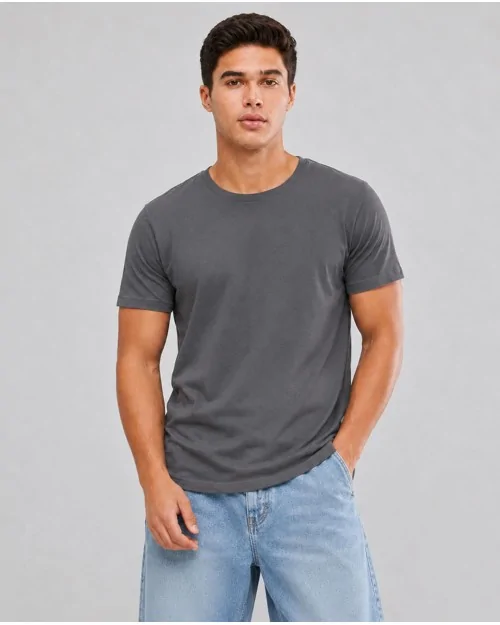 Camiseta Básica Slim 100%...