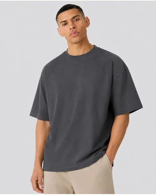 Camiseta Básica Boxy 100%...
