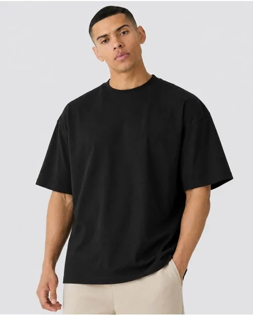 Camiseta Básica Boxy 100%...