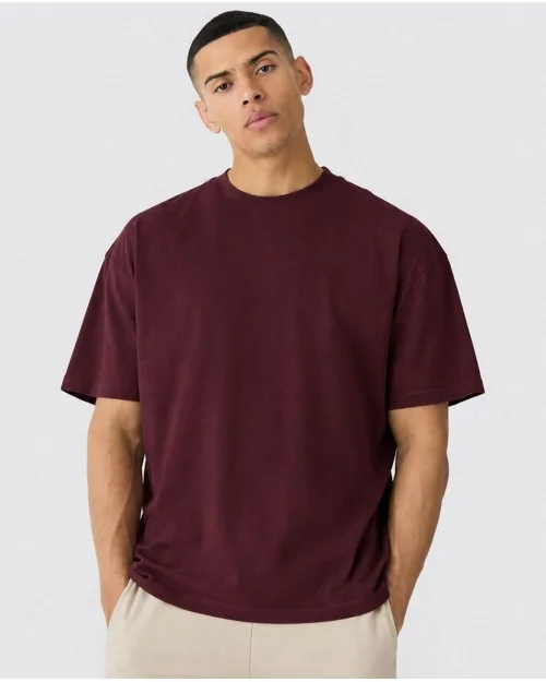 Camiseta Básica Boxy 100%...