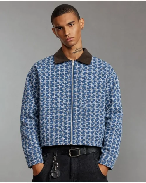 Chaqueta Woven Flower
