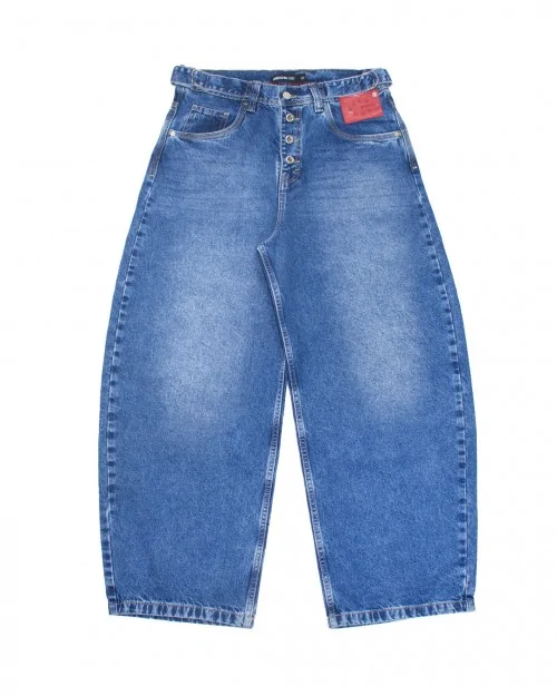 Pantalon Barrel Straps Bottons