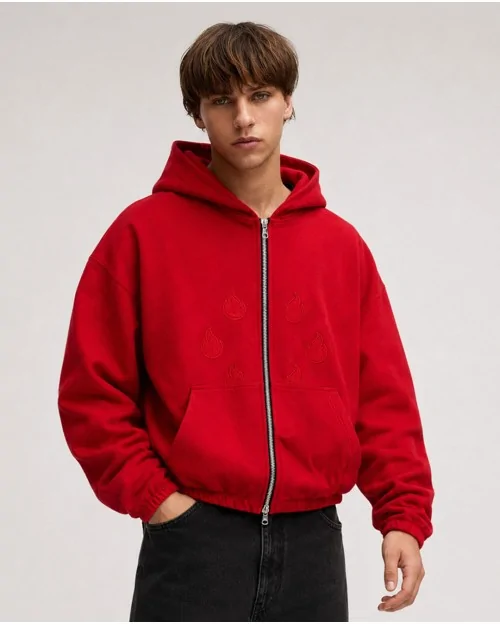 Sudadera Llamas Rs