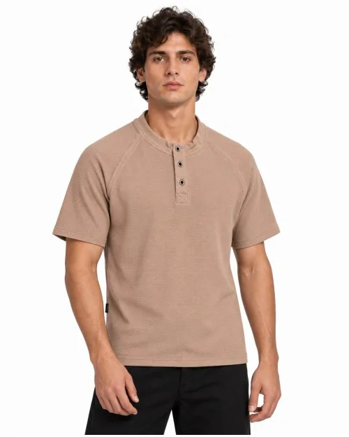 Polo Henley Muscle Fit