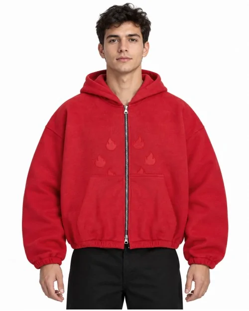 Sudadera Llamas Rs