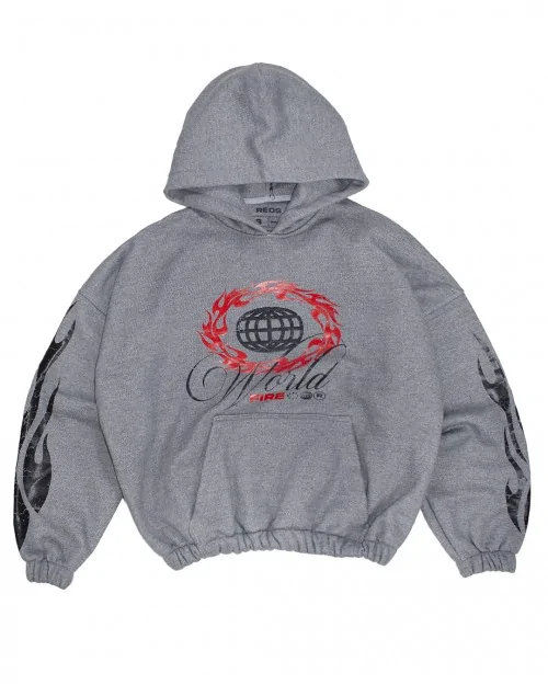 Sudadera Worn Effect