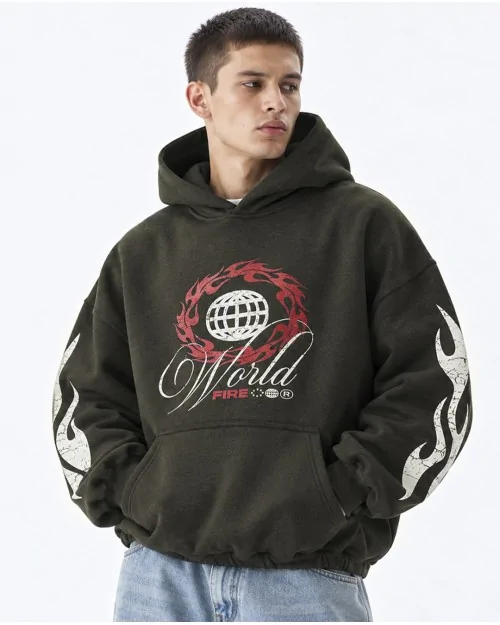 Sudadera Worn Effect